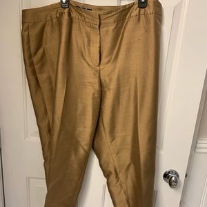 Talbots womens Silk Blend pants. Size 18W
